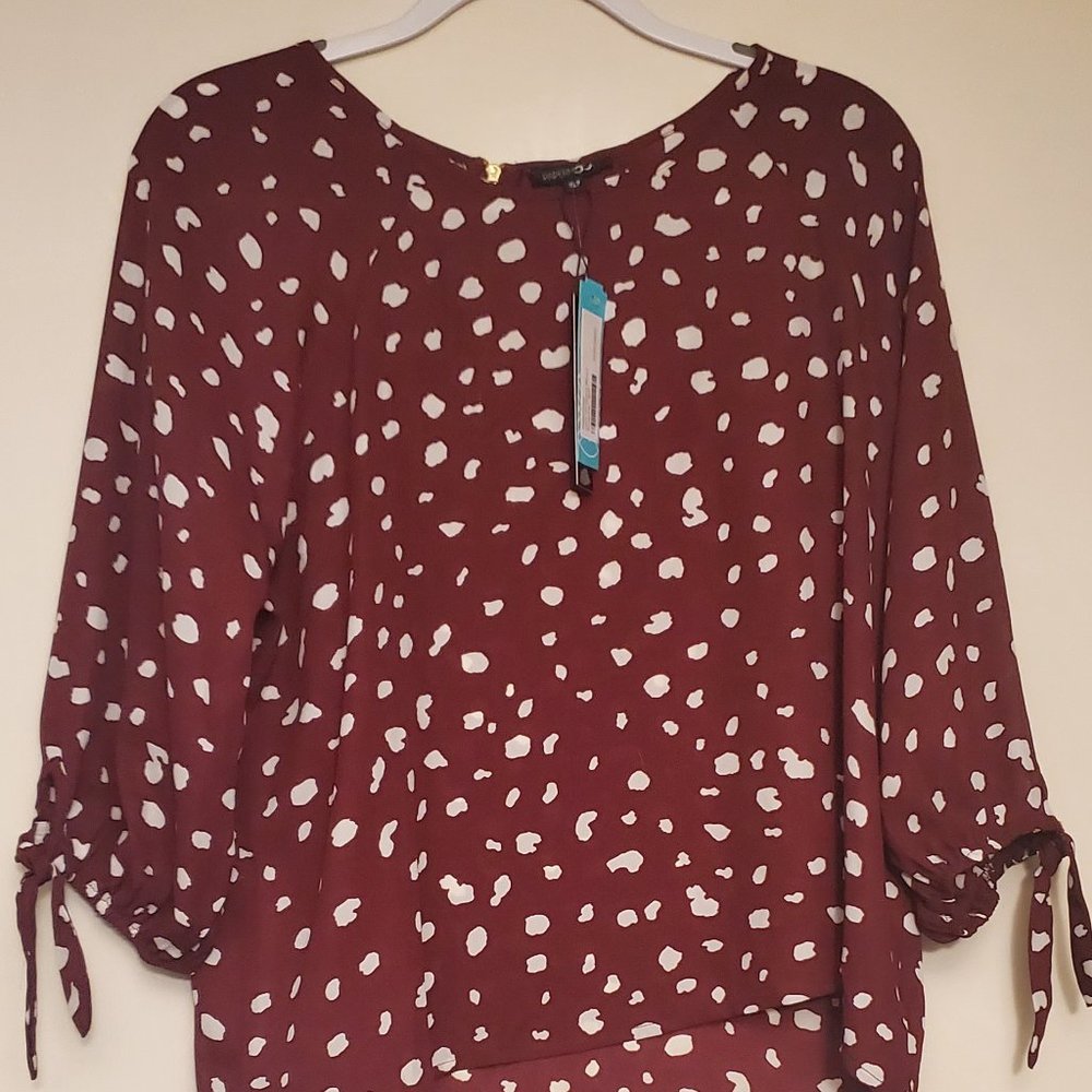 Papermoon Larie Tie Sleeve Blouse